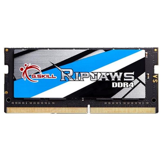  Зображення Модуль пам'яті для ноутбука SoDIMM DDR4 4GB 2400 MHz Ripjaws G.Skill (F4-2400C16S-4GRS) 